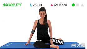 allenamento completo di stretching e mobilizzazione total body