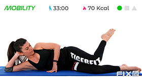allenamento completo di stretching e mobilizzazione total body