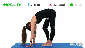 allenamento completo con esercizi di mobilizzazione e ginnastica dolce