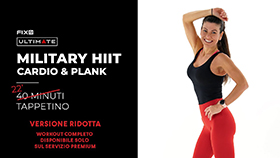 workout Ultimate con Military HIIT e Plank a Circuito