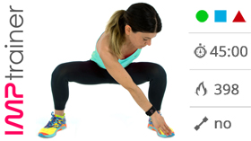 Workout GAG di circa 45 minuti tonificando i muscoli dell''addome, delle gambe, dei glutei